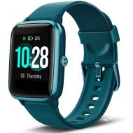 [아마존 핫딜] ANBES Smart Watch, IP68 Waterproof Fitness Tracker with Heart Rate Monitor, Step Counter Sleep Tracker Watch, Smartwatch Compatible with iPhone and Android for Women Men