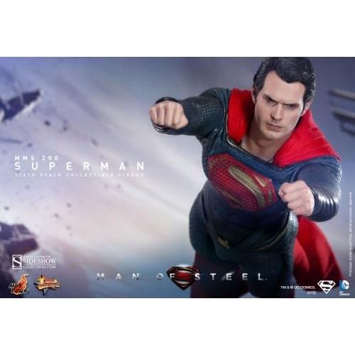 사이드쇼 Hot Toys Man of Steel: Superman Movie Masterpiece Sixth Scale Figure by