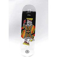 JIN Vollboard-Set Erwachsener Professional Allrad Doppelseitiges geneigtes Skateboard Short Board (Farbe : E)