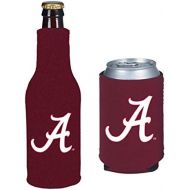 Kolder NCAA College Team Color Logo Can & Bottle Holder Insulator Beverage Cooler Set