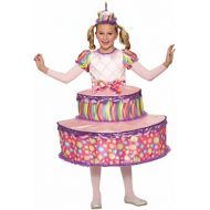 Forum Novelties Kids Birthday Cake Costume, Pink, Medium