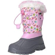 [아마존핫딜][아마존 핫딜] DREAM PAIRS Little Kid Ksnow Pink Owl Isulated Waterproof Snow Boots - 12 M US Little Kid