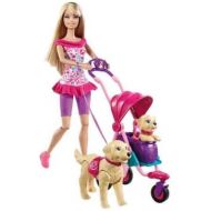 Barbie Strollin Pups Playset