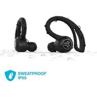 JLAB JLab Audio Epic Air True Wireless Bluetooth 4.1 Sport Earbuds | with Mic & Charging Case | Noise Isolation | 36 Hours Playtime | IP55 Sweat Resistant | Black