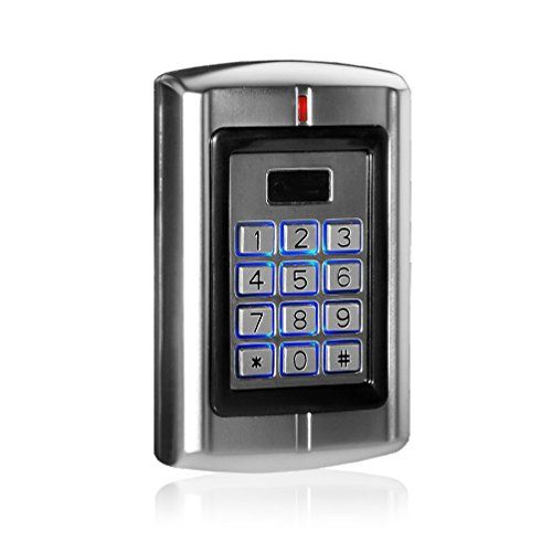  UHPPOTE 125KHz RFID EM ID Card Metal Stand-Alone Access Control Keypad