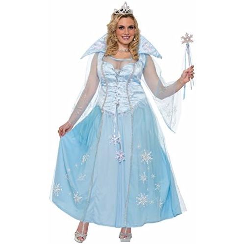  Forum Womens Winter Princess Costume, MultiColor, Plus