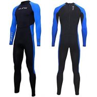 Skyone Full Body Dive Wetsuit Sports Skins Lycra Rash Guard for Men Women, UV Protection Long Sleeve One Piece Swimwear for Snorkeling Surfing Scuba Diving Swimming Kayaking Sailing Canoe