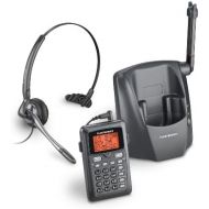 Plantronics Professional Lightweight Single-line 2.4GHz Cordless Convertible Noise Canceling Telephoneheadset System Ideal for Home and Small-office Use