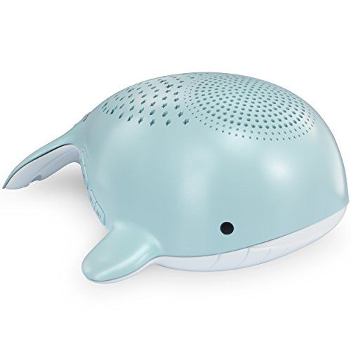 브이텍 VTech BC8312 Wyatt The Whale Storytelling Baby Sleep Soother with a White Noise Sound Machine Featuring; 10 Stories, 10 Ambient Sounds & 10 Calming Melodies with Glow-on-Ceiling Ni