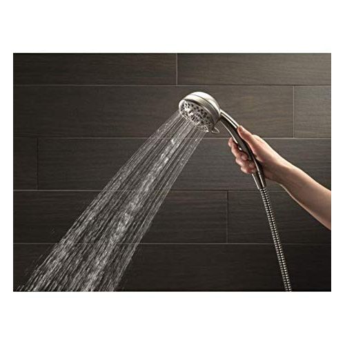  Delta Faucet 54436-SS-PK Premium 5-Setting Hand Shower, Stainless,