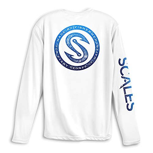  Scales Mens Pro Performance Fishing Every Degree Long Sleeved Shirt
