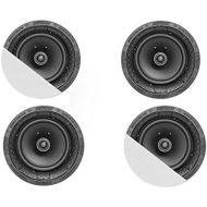 Earthquake Sound R650 6.5 300W in Ceiling Speakers(2pairs) wMagnetic Grill