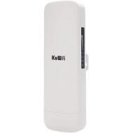 KuWFi WDS Waterproof 300Mbps Wireless Bridge Outdoor CPE Point to Point 3KM Distance Outdoor Wireless Access Point CPE Router with WiFi Long Range Router More WiFi Range