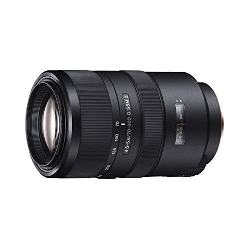 소니 Sony DSLR Lens 70-300mm F4.5-5.6 G SSM II Zoom Lens for Sony Alpha Cameras