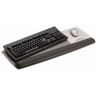 3M WR422LE Gel Wrist Rest for Keyboard and Mouse with Tilt-Adjustable Platform, Precise Mouse Pad, 25.5 x 10.6, Black