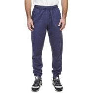 Spalding Mens Basic Fleece Athletic Workout Jogger Pants Ribbed Cuffs