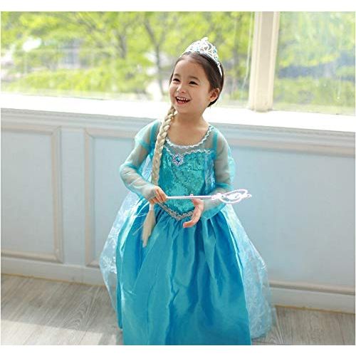  About Time Co Princess Girls Snow Queen Dress Costume Party Outfit