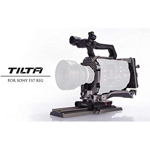  Tilta TILTA ES-T15-A Lightweight FS7 Rig Baseplate + Matte Box + Follow Focus for Sony FS7 (Black)