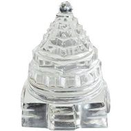 Royalmart 100% Sphatik ShreeShri yantra (300 grams) Crystal Quartz Shree yantram For Lakshmi Pooja