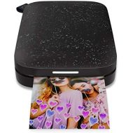 [아마존베스트]HP Sprocket Portable Photo Printer (2nd Edition)  Instantly Print 2x3 Sticky-Backed Photos from Your Phone  [Noir] [1AS86A]