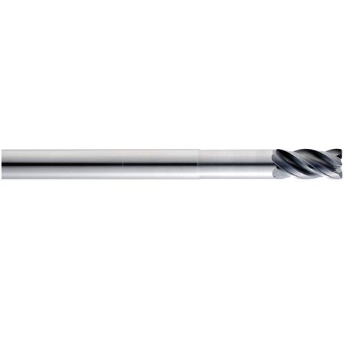  SGS 46832 Z1MPLC Z-Carb-AP High Performance End Mill, Titanium Nitride-X Coating with Flat, 16 mm Cutting Diameter, 20 mm Cutting Length, 16 mm Shank Diameter, 115 mm Length, 2 mm