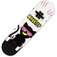 YHDD Kurzes Skateboard Skateboard Allrad Roller Erwachsene Anfanger Skateboard Manner und Frauen Bilaterales geneigtes Brett (Farbe : A)