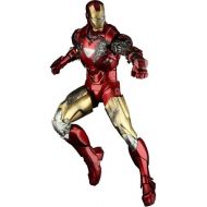 Hot Toys, Sideshow Collectibles, Iron Man Hot Toys Iron Man Mark VI - Marvel 12 Inch Doll Figure Iron Man 2