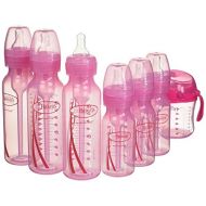 [아마존베스트]Dr. Browns Options+ Baby Bottles Gift Set, Pink
