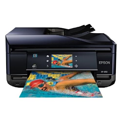 엡손 Epson Expression Home XP-850 Wireless Color Photo Printer with Scanner, Copier & Fax C11CC41201