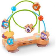 Melissa & Doug First Play Pets Wooden Bead Maze with Suction Cups for Babies and Toddlers