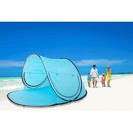E-joy Instant Family Tent Automatic Pop Up Instant Portable Outdoors Beach Tent , Lightweight Portable Family Sun Shelter Cabana ,Provide UPF 50+ Sun Shelter