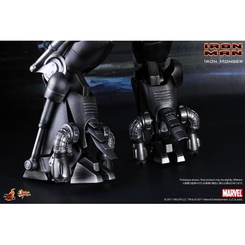 핫토이즈 Brand: Hot Toys Hot Toys - Iron Man Movie Masterpiece Action Figure 1/6 Iron Monger 44 cm