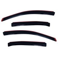 Auto Ventshade 194194 In-Channel Ventvisor Side Window Deflector, 4-Piece Set for 2010-2018 Ford Taurus