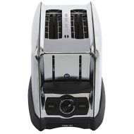 Proctor Silex Commercial 22850 2 Slice Slot Toaster, Extra Wide, Bagel Function, Front Crumb Tray, Durable Brushed Chrome Finish, 1.5 Slots