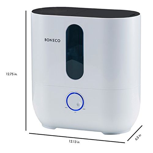  BONECO U330 Warm Mist Ultrasonic Humidifier-Top Fill, White