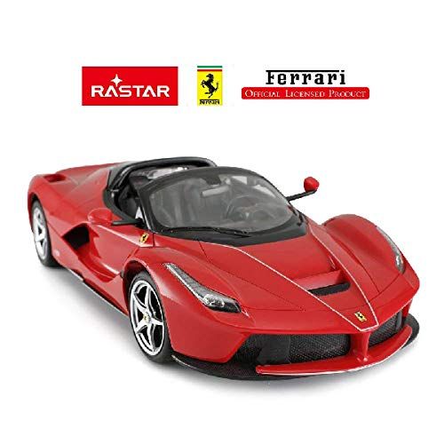  FMT RASTAR 114 Scale Ferrari La Ferrari Laferrari Aperta RC Open Door Radio Remote Control Model Toy Car RC RTR Licensed Product (Red)