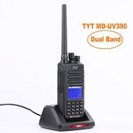 TYT MD-UV390 DMR Digital Radio VHFUHF Dual Band 136-174MHz400-480MHz Handheld Two Way Radio W2 Antenna