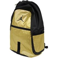 Nike Air Jordan Jumpman Reflector All World Bookbag Sports Laptop Student Backpack Metallic Gold