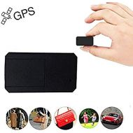 Hangang GPS,Mini GPS Car Tracker Anti Thief Real Time GPS Tracker Portable GPS Tracking Anti Loss GPS Locator Long Standby Time 200h for Purse Bag Wallet Bags Kids for iOS and Andr