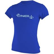 ONeill Wetsuits ONeill Womens Basic Skins Upf 50+ Short Sleeve Sun Shirt