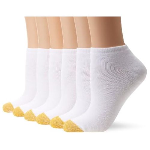  Gold Toe Womens Plus-Size 6 Pair Pack Liner Socks