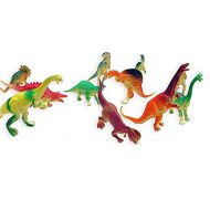 Dazzling toys Dazzling Toys Larger Size Assorted Dinosaur Figures 4-5 Inches. Pack of 24.