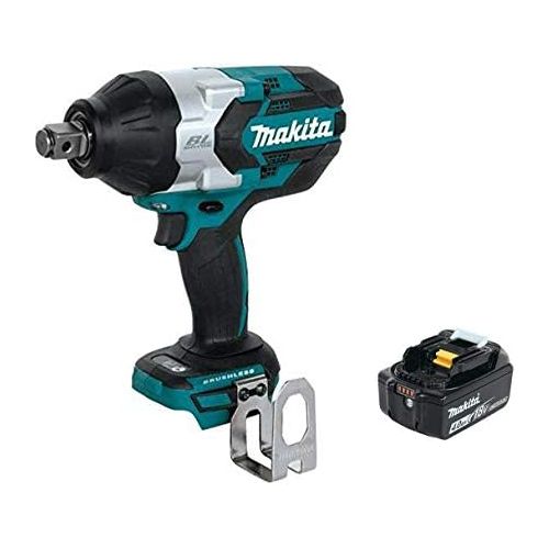  Makita XWT07Z 18V LXT Lithium-Ion Brushless Cordless High Torque 34-Inch Sq. Drive Impact Wrench & BL1840B 18V LXT Lithium-Ion 4.0Ah Battery