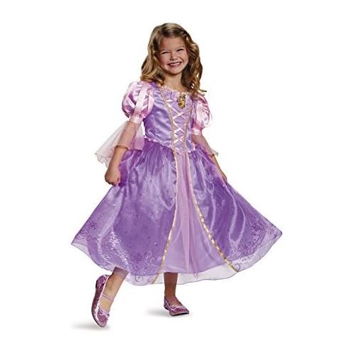  Disguise Rapunzel Prestige Disney Princess Tangled Costume, Small4-6X