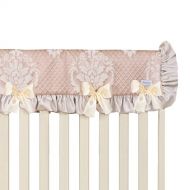 Glenna Jean Angelica Convertible Crib Rail Protecto, Pink, Long, one Size