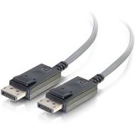 C2G 29536 Displayport Active Optical Cable (AOC) 4K UHD Compatible, Plenum CMP Rated, Gray (50 Feet, 15.24 Meters)
