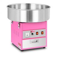 [아마존베스트]Royal Catering RCZK-1200-W Zuckerwattemaschine Cotton Candy Machine (Ø 52 cm, 1.200 W, 1 Einheit / 30 bis 60 s, inkl. Zubehoer) Pink