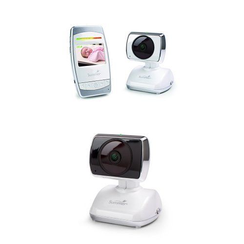 썸머인펀트 Summer Infant Baby Secure 2.5 PanScanZoom Video Baby Monitor with Additional Camera