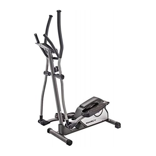  Marcy Magnetic Elliptical Trainer Cardio Workout Machine with Transport Wheels NS-40501E