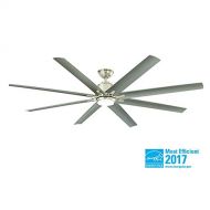 Home Decorators Collection Kensgrove 72 in. LED IndoorOutdoor Brushed Nickel Ceiling Fan